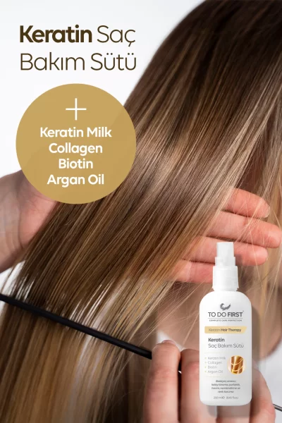 Keratin Saç Bakım Sütü